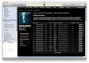 Chase Jarvis Podcast in iTunes
