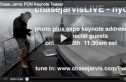 Photo Plus Keynote Address:  ChaseJarvis LIVE  (talking Creativity...)