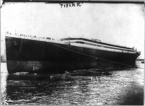 The RMS Titanic, courtesy of the Library of Congress