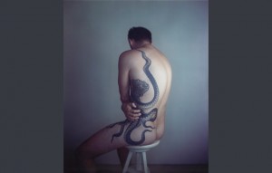 Richard Learoyd, 'Man with Octopus Tattoo II', 2011.