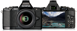 The OM-D EM–5 from Olympus.