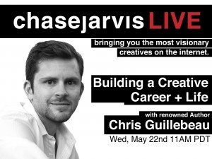 20130522 cjLIVE Chris Guillebeau Home Page Graphic