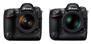 Nikon D4s and Nikon D4 comparison - front view