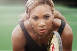 Portriat of Pro Tennis Player Serena Williams, photo by Chase Jarvis