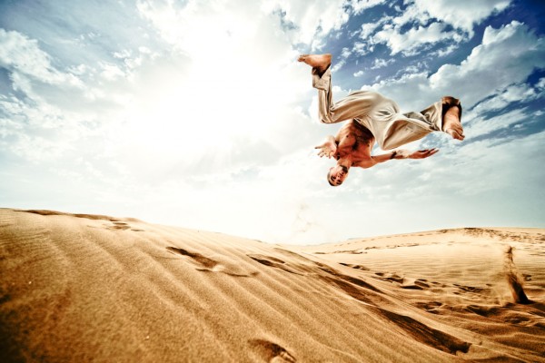 Sand Dunes Jump
