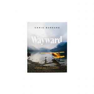 Cover of Chris Burkard's new book Wayward
